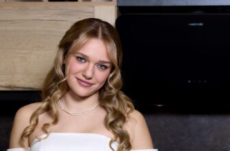 Lifestyle-съёмка в Ростове-на-Дону — девушка с чашкой кофе на кухне с техникой Heimat